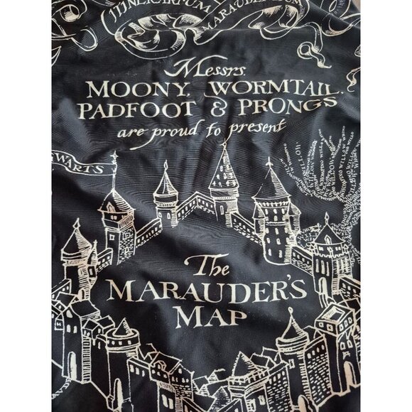Harry Potter Marauders Map One-Piece Swimsuit Medium - Picture 3 of 6